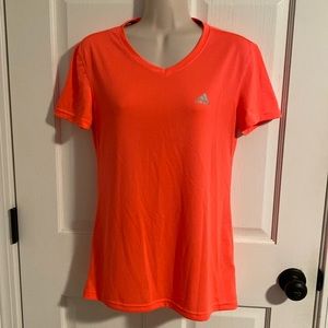 Bright Pink Adidas athletic shirt